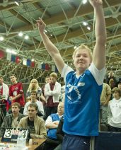 Roni Nuttunen wins WCh title. Picture by Timo Toivonen