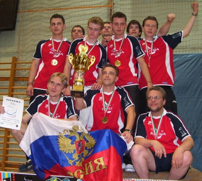 The winners of the Open team competition - Russia